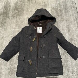 Grey boys Peacoat